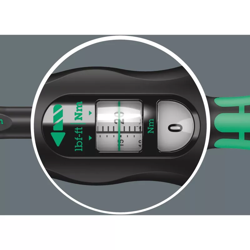 Chave dinamométrica Click-Torque 1/4'' 2,5-25 Nm, 20 peças