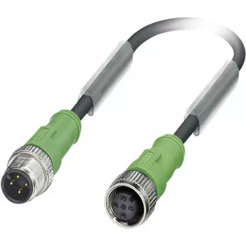 Cabo sensor/atuador Phoenix Contact número de polos: 4 SAC-4P-M12MS/ 3,0-PUR/M12FS conteúdo: 1 peça (1668386)