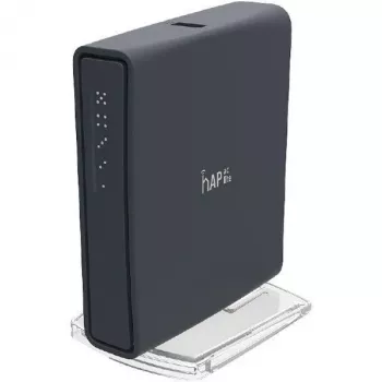 Mikrotik hAP ac lite Tower preto Power over Ethernet (PoE)