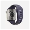 Pulseira Nomad Tempo Band lilás de borracha, compatível com smartwatch, 18 mm de largura, pulso 135–175 mm