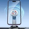 Suporte magnético para telemóvel Awei X45 para montagem no para-brisas e no painel, compatível com smartphones