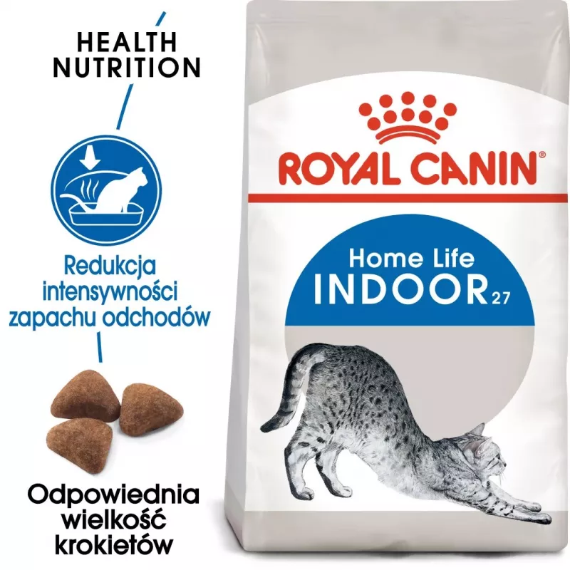 Royal Canin Indoor 27 ração seca para gatos, 2 kg