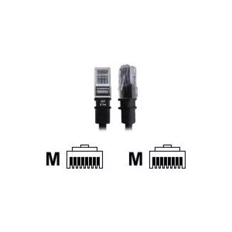 Cabo de rede PatchSee PK-F-16 RJ-45 Cat5e 4,9 m preto