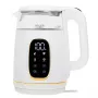 Chaleira elétrica Adler AD 1305WG — 1,7 l, 2200 W, vidro/plástico, branco/dourado/transparente