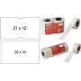 Etiquetas de preços autocolantes removíveis agipa 100919, 26 x 16 mm, rolo