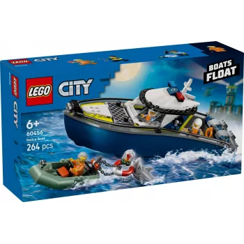 LEGO CITY 60456 Perseguição ao barco da polícia