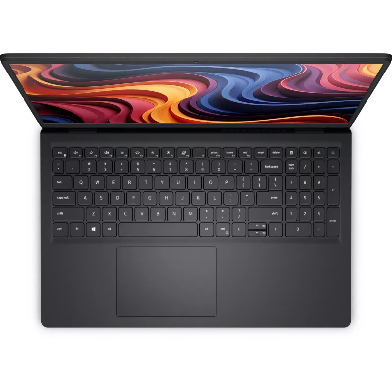 Dell 15 DC15255/AMD Ryzen 5 7520U/8GB/512GB SSD/15.6 FHD/AMD Radeon 610M/WLAN + BT/teclado US/3 Cell/W11Home/Carbon preto/3 anos Basic Onsite