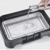 Grelhador elétrico de mesa SEVERIN PG 8595 — 2000 W, superfície de grelhar retangular, preto