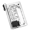 Bitspower Sedna O11DS distroplate para LIAN LI O11 Dynamic Mini, ARGB, transparente