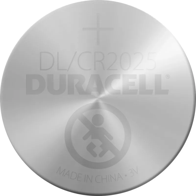 Duracell 071841 pilha doméstica descartável CR2025 lítio