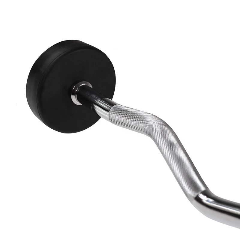 Barra Fixa com Revestimento de Borracha / Pega HMS GSL10 10 kg