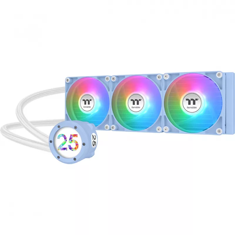 Refrigeração híbrida Thermaltake TH360 V2 Ultra ARGB 12 cm azul 25,8 Sone