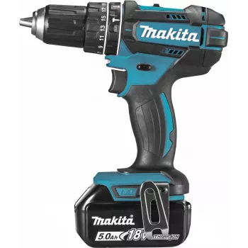 Berbequim de impacto sem fios Makita DHP482RTJ 18V 2x bateria