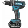Berbequim de impacto sem fios Makita DHP482RTJ 18V 2x bateria