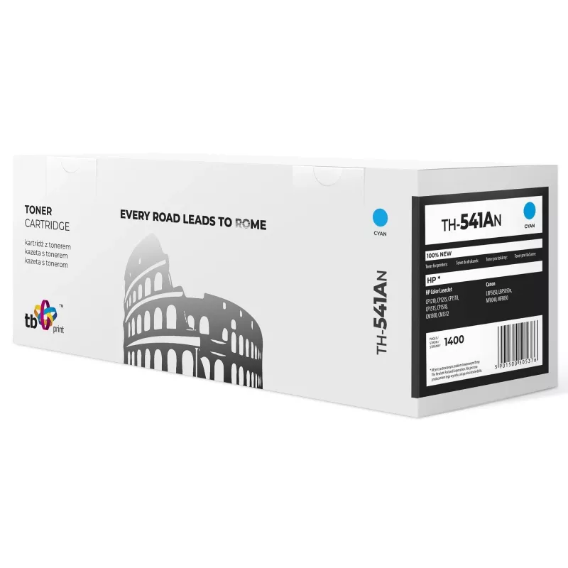Tinteiro para HP CM1215 ciano TH-541AN 100% novo