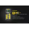 Carregador de baterias Nitecore UMS2 pilha doméstica DC iões de lítio níquel-cádmio