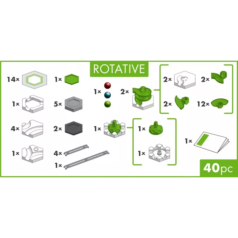 GraviTrax GO Rotative Ravensburger multicor 23703