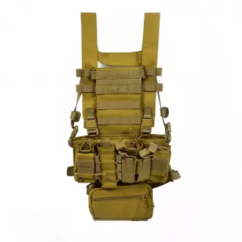 Colete de proteção Extralink Military Military Military Molle Airsoft Airsoft MIL-1122