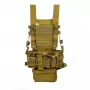 Colete de proteção Extralink Military Military Military Molle Airsoft Airsoft MIL-1122