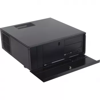 Caixa de computador SilverStone Grandia GD07 - Torre - SSI, preto