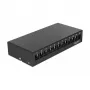 Patch panel DeLOCK Keystone 12 portas preto