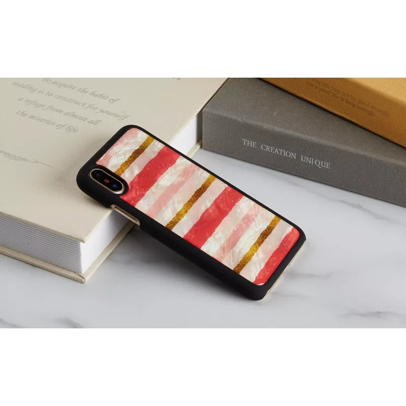 iKins Short Cake capa para iPhone XS/X, preta