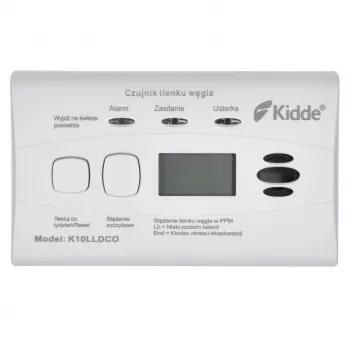 K10LLDCO KIDDE Detetor de monóxido de carbono e monóxido de carbono
