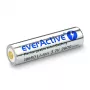 Pilha everActive 18650 3.7V Li-ion 2600mAh micro USB com proteção BOX