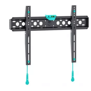 Suporte de parede para TV ONKRON FM6-B para televisores de 43–85 polegadas, preto, suporte fixo