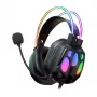 Headset gaming Onikuma X89 — headset over-ear com fios, preto, modelo X89