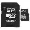 Silicon Power SP008GBSTH010V10SP Cartão de memória 8 GB MicroSDHC Class 10