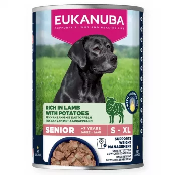Comida para cães Eukanuba Can LC SR AB LMB & POT 400 g comida húmida para cães adultos