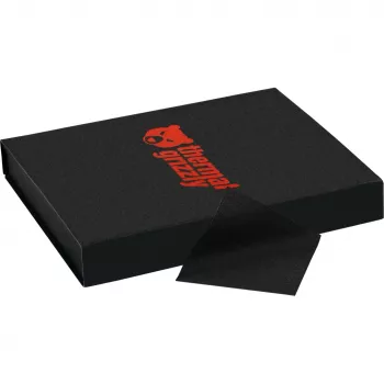 Almofada térmica Thermal Grizzly Carbonaut 32×32 mm, 0,2 mm de espessura, cor carbono