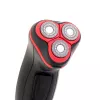 Máquina de barbear Mesko MS 2926 para homem rotativa aparadora preta, vermelha