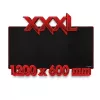Tapete de rato para gaming XXXL, preto