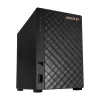 Asustor AS1102TL NAS/servidor de armazenamento Mini Tower Realtek RTD1619B 1 GB DDR4 0 TB ADM preto