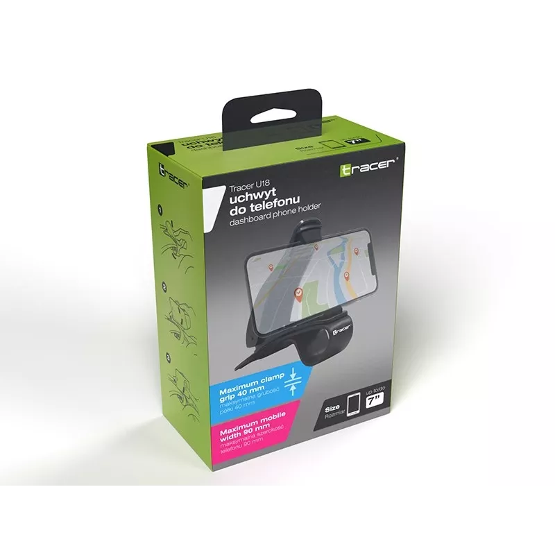 Suporte de telemóvel para automóvel Tracer U18