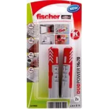 Fischer DuoPower 14 x 70 K NV bucha 70 mm 537655 1 conjunto (537655)