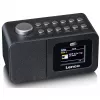 Lenco CR-625BK rádio-despertador DAB+/FM com Bluetooth e carregamento sem fios, preto