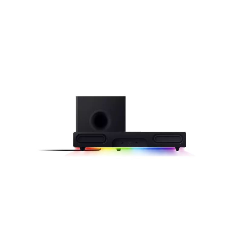 Soundbar Razer Leviathan V2 preta 65 W