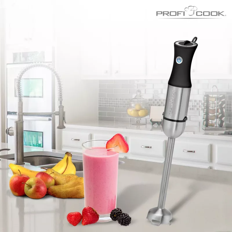 ProfiCook PC-SM 1094 misturadora varinha mágica 1000 W preto, aço inoxidável