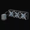 Refrigeração líquida Inter-Tech ALSEYE X360 | 20xx;115x; 1200; AMx;FMx TDP350W