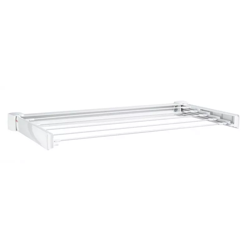 Prateleira de parede Leifheit Telegant 30 Protect branca, largura 720 mm, profundidade 370 mm, fio de 3 m