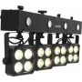 Sistema de iluminação LED PAR EUROLITE Bateria KLS-180 180W RGB, projetor PAR a bateria, recarregável