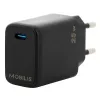 Carregador universal para dispositivos móveis Mobilis 001380 preto AC carregamento rápido