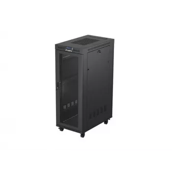 Armário rack LANBERG FF01-6032-23BL 19 polegadas autónomo 32HE, preto
