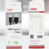 Cabo USB UNITEK Y-C474BK USB 3.2 Gen 1 (3.1 Gen 1) 1 m USB A USB C preto