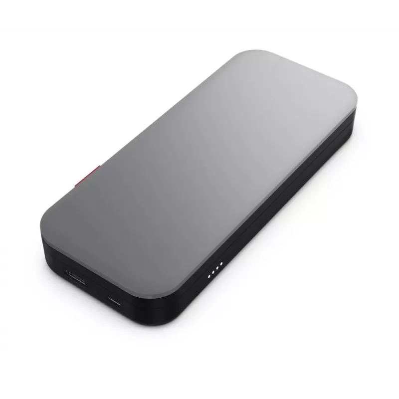 Powerbank para portátil Lenovo Go USB-C (20.000 mAh), iões de lítio, preto-cinzento, USB Type-A e Type-C