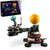LEGO Technic Planeta Terra e Lua em Órbita Jogos Espaciais para Crianças a partir dos 10 Anos Sistema Solar Brinquedo de Construção com Planetas