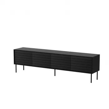 Móvel de TV Cama CORTINA 4D 200x40x55 preto